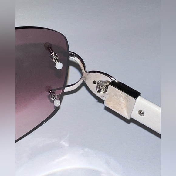 Barry Kieselstein-Cord gradient rose rimless Sunglasses - Legally Blonde - Picture 7 of 7